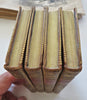 Edward Young Collected Poetical Works 1777 beautiful gilt leather bindings 4 vol
