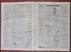 U.S.S. Richmond Mobile AL Naval Warfare 1864 Harper's Civil War newspaper