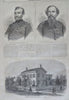 Lincoln Wins Election Long Abe 1864 Harper's Civil War newspaper map GA NC SC TN