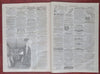 Lincoln Wins Election Long Abe 1864 Harper's Civil War newspaper map GA NC SC TN