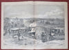 Sherman in Georgia Grant Hooker Petersburg Harper's 1864 Civil War newspaper