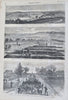 Aviation New Year's Celebration Thomas Nast Harper's Civil War 1864 newspaper