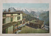 Berner Oberland Switzerland Tourist Album c.1900 w/ 25 color chromolithos views