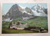 Berner Oberland Switzerland Tourist Album c.1900 w/ 25 color chromolithos views