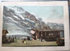 Berner Oberland Switzerland Tourist Album c.1900 w/ 25 color chromolithos views