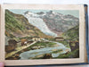 Berner Oberland Switzerland Tourist Album c.1900 w/ 25 color chromolithos views