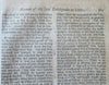 Lima Peru Ethnography Quack Doctors Locusts Aug. 1748 London mag. full issue