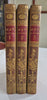 John Gay Collected Poetry Fables 1777 beautiful gilt leather bindings 3 vol. set