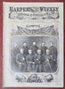 Fort Sumter Defenders Major Anderson Harper's Civil War 1861 complete newspaper