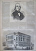 New York April Fool's Day Vassar 1861 Harper's Civil War newspaper map