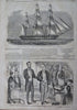 Lincoln Inauguration Winslow Homer Harper's Civil War 1861 complete newspaper