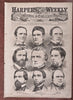 Alabama Secessionist Delegation 1861 Harper's Civil War complete newspaper