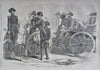 Winslow Homer Battle Scene Ellsworth's Zouaves 1861 Harper's Civil War newspaper