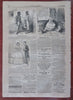 Winslow Homer Knitting Circle Women cover 1861 Harper's Civil War newspaper