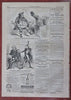 Bull Run Battle map Scenes McClellan Harper's Civil War 1861 complete newspaper