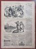 Ben Butler Southern Expedition ships Harper's Civil War  1861 complete newspaper