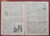 2nd Buffalo Regiment Walt Whitman Harper's Civil War 1861 complete newspaper