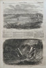 Union Generals Scott McClellan Meade Harper's Civil War 1861 complete newspaper