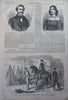 Winslow Homer Bivouac Fire dancing Slaves maps 1861 Harper's Civil War newspaper