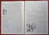 Winslow Homer Bivouac Fire dancing Slaves maps 1861 Harper's Civil War newspaper