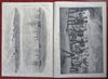 Winslow Homer Bivouac Fire dancing Slaves maps 1861 Harper's Civil War newspaper