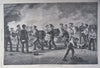 Winslow Homer Bivouac Fire dancing Slaves maps 1861 Harper's Civil War newspaper