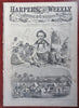 Winslow Homer Songs of War Dixie SC Slave map 1861 Harper's Civil War newspaper