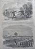 Winslow Homer Songs of War Dixie SC Slave map 1861 Harper's Civil War newspaper