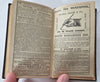 Boston Almanac 1843 Period Advertising City & Business Directory City Plan