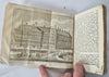 Amsterdam City Hall Description w/ 4 Architectural Views 1782 Dutch guide book