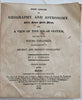 Geography & Astronomy Juvenile Primer 1823 school book w/ 7 maps & solar system