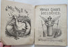 Mother Goose's Melodies Nursery Rhymes 1875 McLoughlin pictorial juvenile book