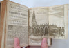 Amsterdam Holland 1753 City Visitor's Guide 29 views pictorial leather book