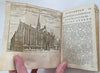 Amsterdam Holland 1753 City Visitor's Guide 29 views pictorial leather book