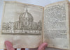 Amsterdam Holland 1753 City Visitor's Guide 29 views pictorial leather book