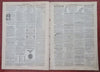 Palm Sunday Peace Booth Death Lincoln Funeral 1865 Harper's Civil War newspaper