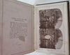 White Mountains New Hampshire 1878 rare Bierstadt 3-D Stereoscopic Album book