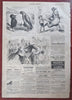 Emancipation Thomas Nast Print Winslow Homer 1863 Harper's Civil War newspaper