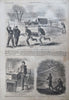 Emancipation Thomas Nast Print Winslow Homer 1863 Harper's Civil War newspaper