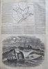 Emancipation Thomas Nast Print Winslow Homer 1863 Harper's Civil War newspaper