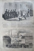 Emancipation Thomas Nast Print Winslow Homer 1863 Harper's Civil War newspaper