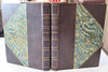 Contributions to Punch Thackeray c. 1910 fine Limited ed. leather 2 vol. set