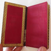 Mass Vespers French Catholic Devotional 1901 fine small decorative leather book