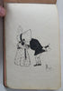 Souvenir Autograph Album Original Art & Sketches rhymes c.1904-14 leather book