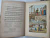 French Provincial Songs Chansons 1889 F. Lix color plate music & lyrics book