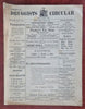 Druggist's Circular Chemistry Pharmacy Trade Magazine 1900 rare w/Nude Ad!