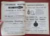 Druggist's Circular Chemistry Pharmacy Trade Magazine 1900 rare w/Nude Ad!