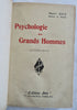 Psychology of Great People c. 1890 Henri Joly French leather book