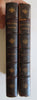 John Milton Collected Poems English Poets 1853 lovely 2 vol. leather set