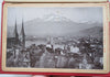 Gotthardbahn Switzerland Tourist Album 1893 real photo souvenir album